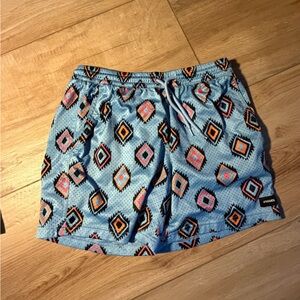 RSQ Men’sGeometric Patterned Blue shorts